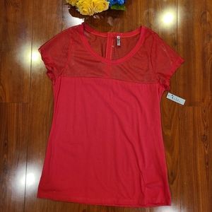 Glitz Red Tshirt Sizes 1X & 2X